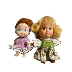 Dolls 1967 Hasbro Storykins Goldilocks Doll  price is for both dolls